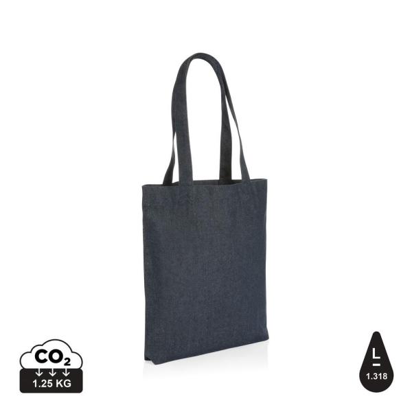 Torba na zakupy Impact AWARE™, dżins z recyklingu - P762.845-1464447