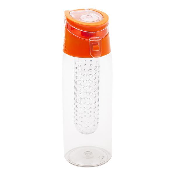 Bidon Frutello 700 ml, pomarańczowy/transparentny-1635924