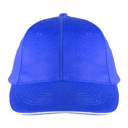 Czapka bawełniana z daszkiem 6 paneli-1555075