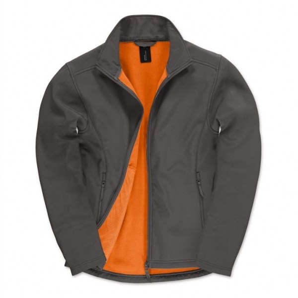 Softshell B&C ID.701 z nadrukiem logo