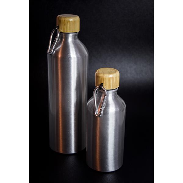 Butelka aluminiowa Isla 400ml, srebrny-1639665