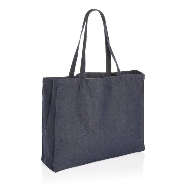 Torba na zakupy Impact AWARE™, dżins z recyklingu - P762.855-1464448