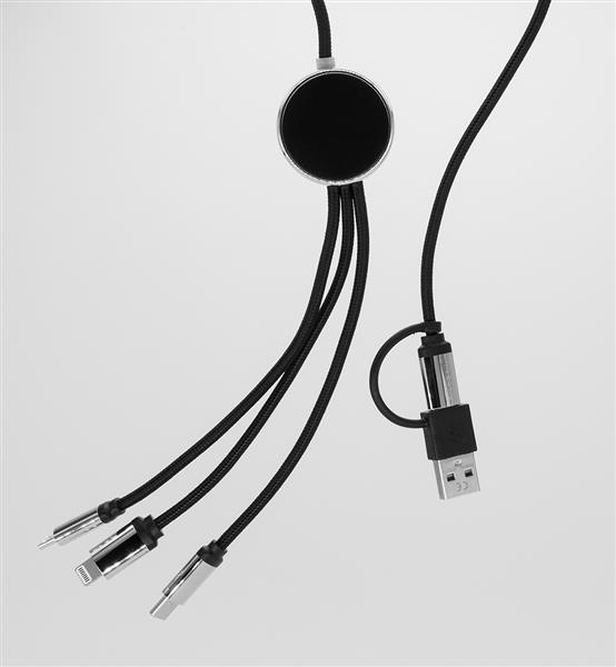 DŁUGI KABEL 4W1 Z PODŚWIETLANYM LOGO-1844737