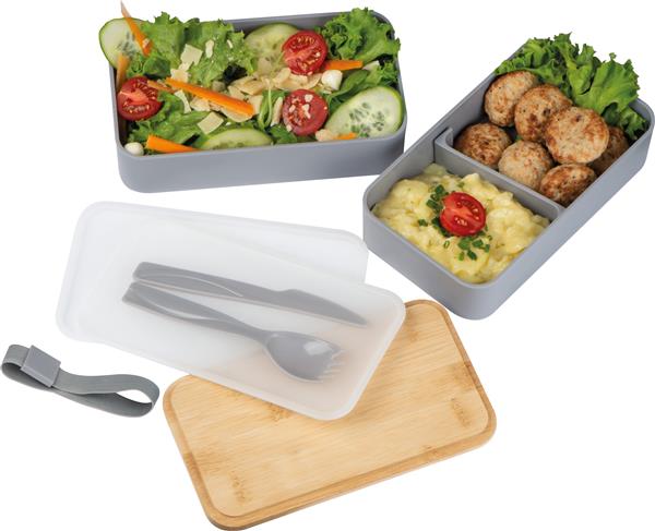 Pudełko na lunch z dwiema przegródkami-1195296