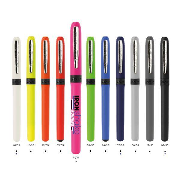 Pióro kulkowe cienkopis BIC® Grip Roller Chrome