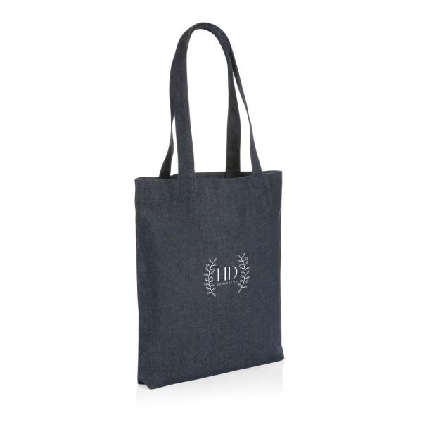 Torba na zakupy Impact AWARE™, dżins z recyklingu - P762.845-1464446