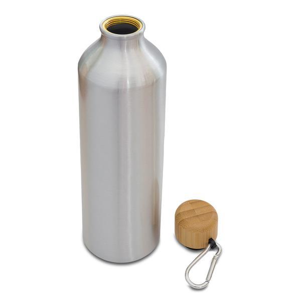 Butelka aluminiowa Luqa 800ml, srebrny-1639654