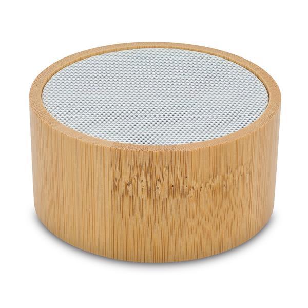 Bambusowy głośnik Bluetooth Soundy, brązowy-1639239
