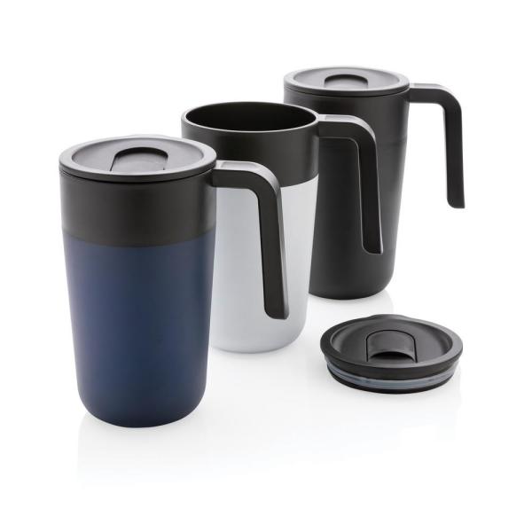 Kubek podróżny 480 ml, PP z recyklingu - P433.231-1405662