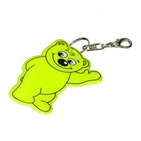 Brelok odblaskowy Beary, żółty-1634638